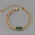 Gold Plated Heart Themed Anti Tarnish Bracelet