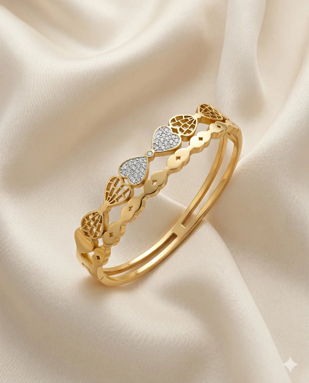 Gold Plated Black Onyx Diamond Bracelet Women's Elegant